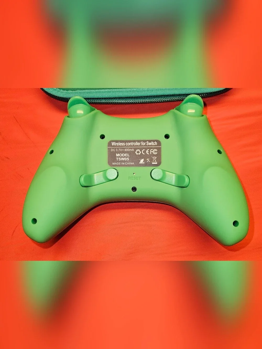 Nintendo Switch PowerA Enhanced Wireless Controller w/Protective Hard Case EUC